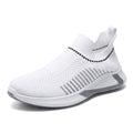 Fashion Mesh Sock Shoes With Striped Design Men Outdoor Breathable