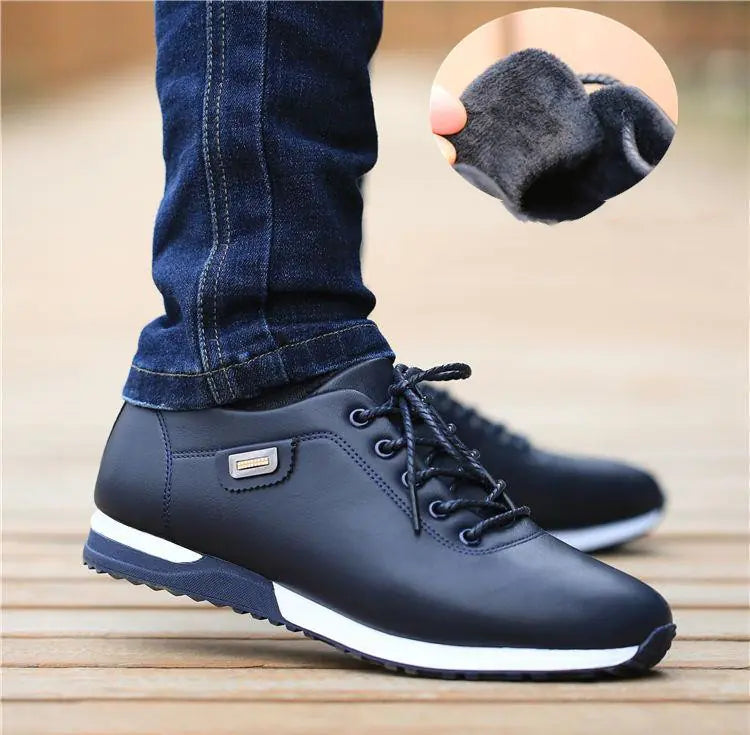Korean Casual Leather Shoes for Men