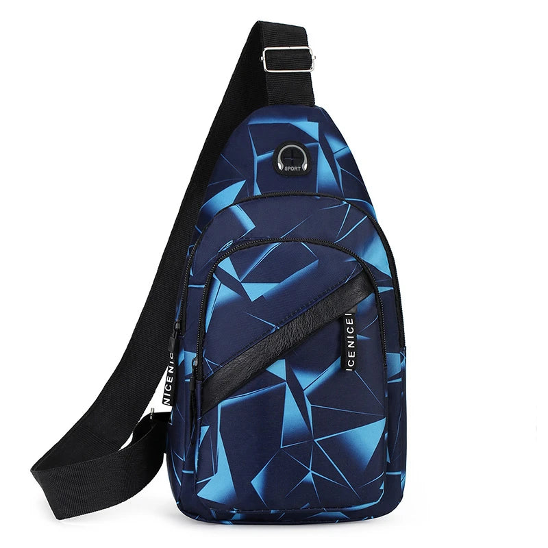 Chest Pack Men's Ins New Fashionable Korean Version Crossbody Bag