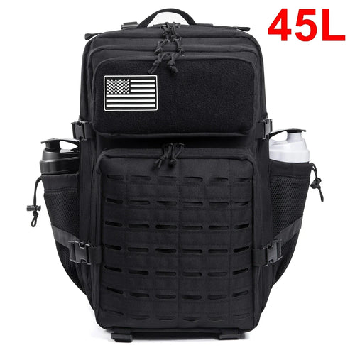 25/45L Women/men Backpack for Tactical Laser Cut Molle heavy duty