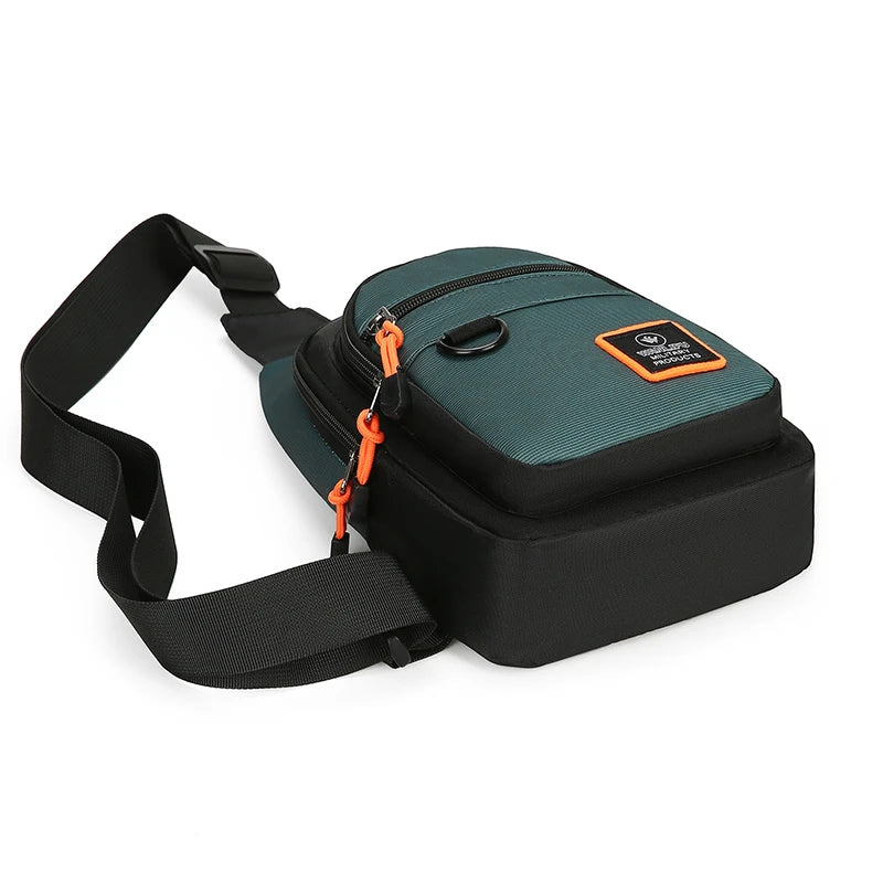 Fashion men's chest bag-lightweight crossbody shoulder bag,