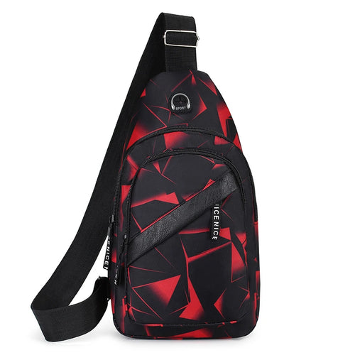 Chest Pack Men's Ins New Fashionable Korean Version Crossbody Bag