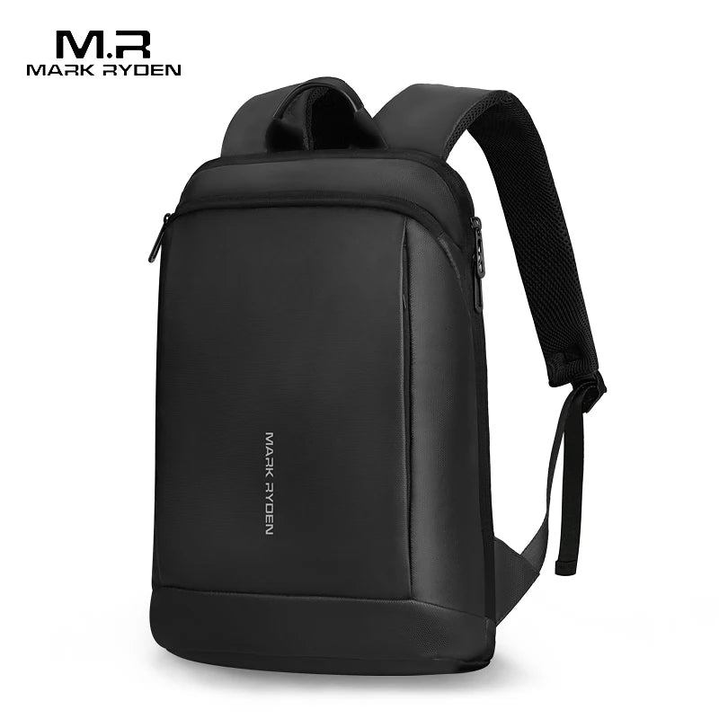 MARK RYDEN Thin Backpack For Laptop 15.6in Waterproof Minimalist