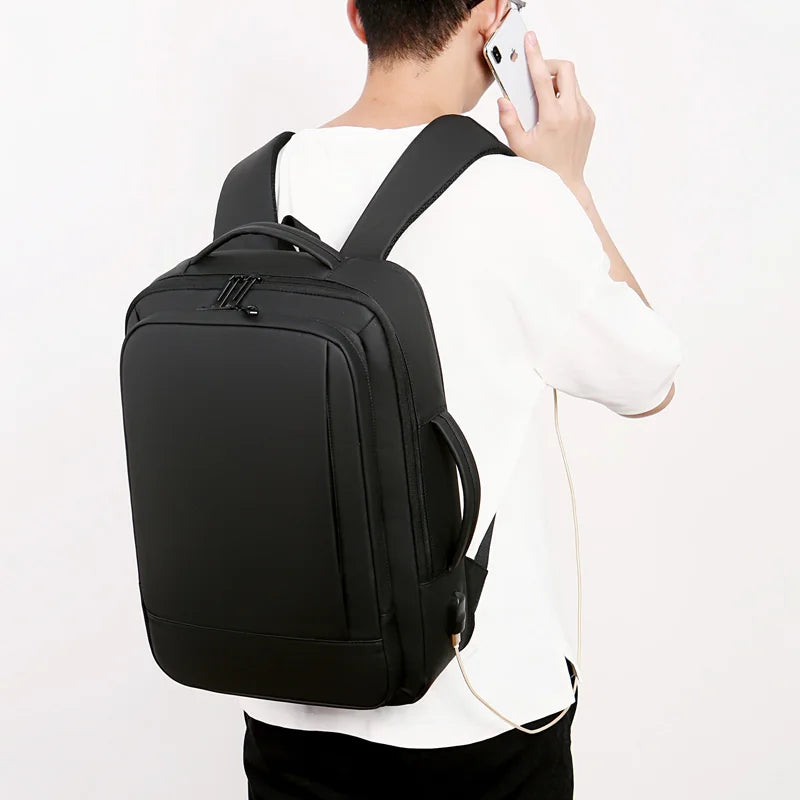 1Pcs Expandable Travel Backpack, Business casual men's backpack,with
