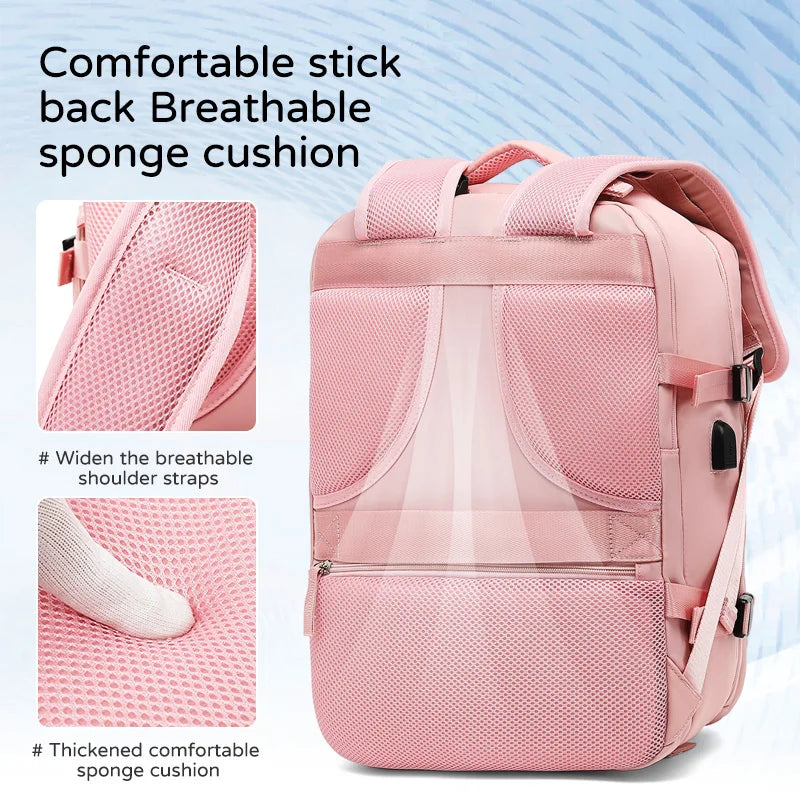 Large Travel Backpack For Women Men Hiking Backpack Waterproof Outdoor