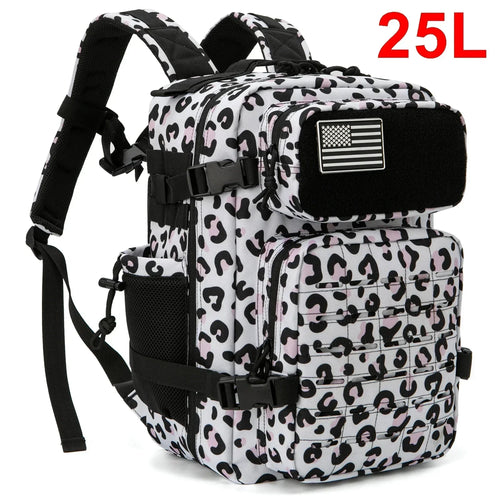 25/45L Women/men Backpack for Tactical Laser Cut Molle heavy duty