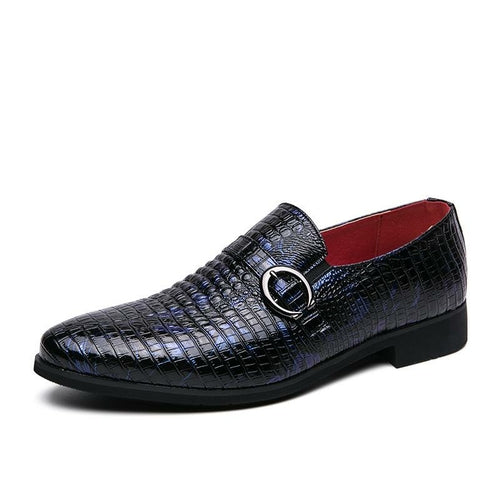 2020 New Leather Shoes Male Mens Pointed Leather Shoes Stylist British